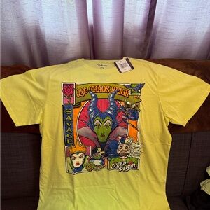 Disney Villains Lime Green T-Shirt